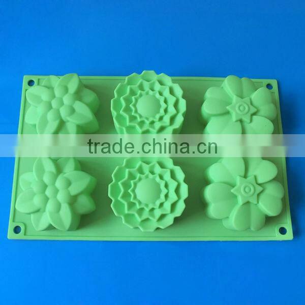 Flower shape Silicone Cake Mold