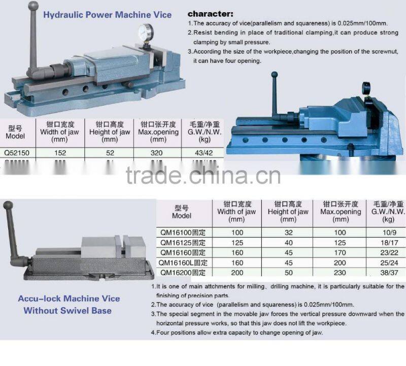 MACHINE VICE, hydraulic power machine vice, drilling machine vice, milling machine vice, precision machine vice, angle vice