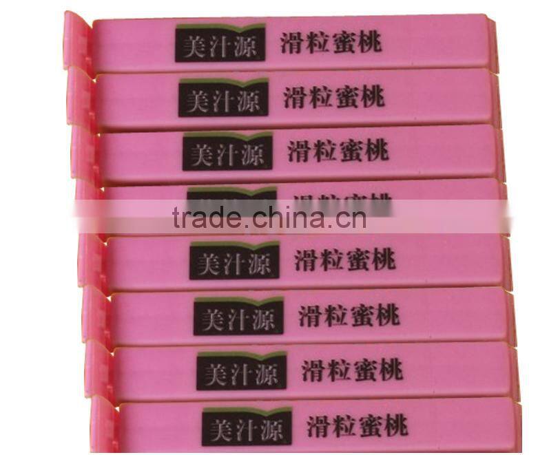 Custom food bag seal clip Plastic seal clip with LOGO