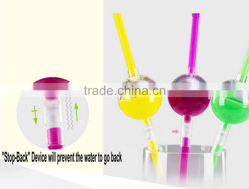 The Newest Technology Concept Drinking Straw