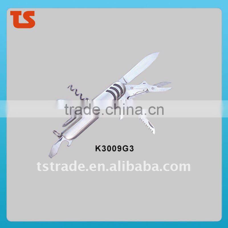 New design LED multi Novelty pocket functional strider kinfe tools(K3009G3)