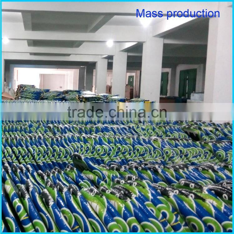 EVA ski 48'' silk screen PE kids snow ski sleds for double-person