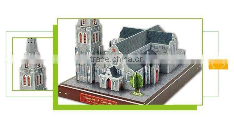 kids educational toy diy build my world 3d puzzle