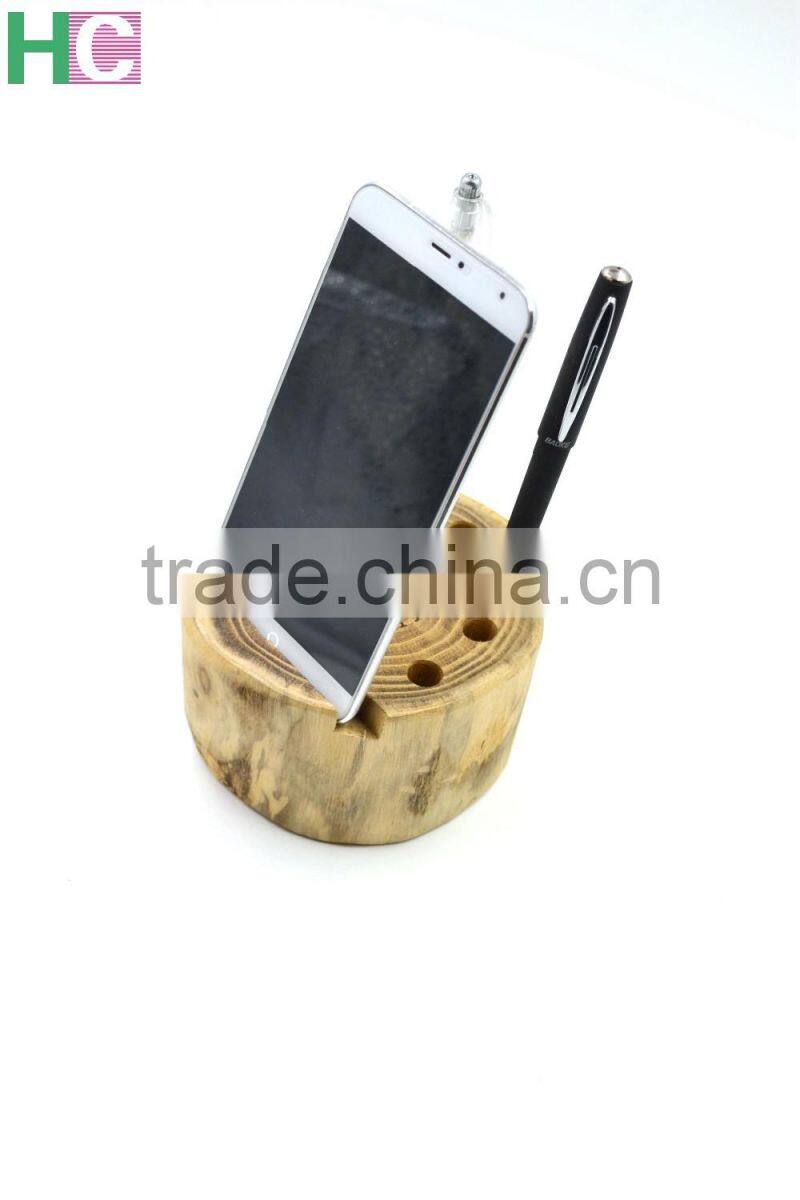 2016 Europe Wooden Pen stand phone stand gift