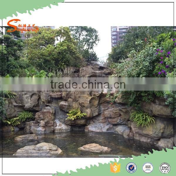 2016 new product garden home stone water fountain for sale large artificial stone water fountain waterfall outdoor