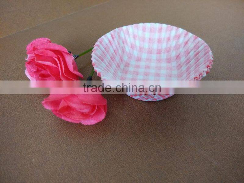 Colorful Round Shape pretty design greaseproof paper cake cup