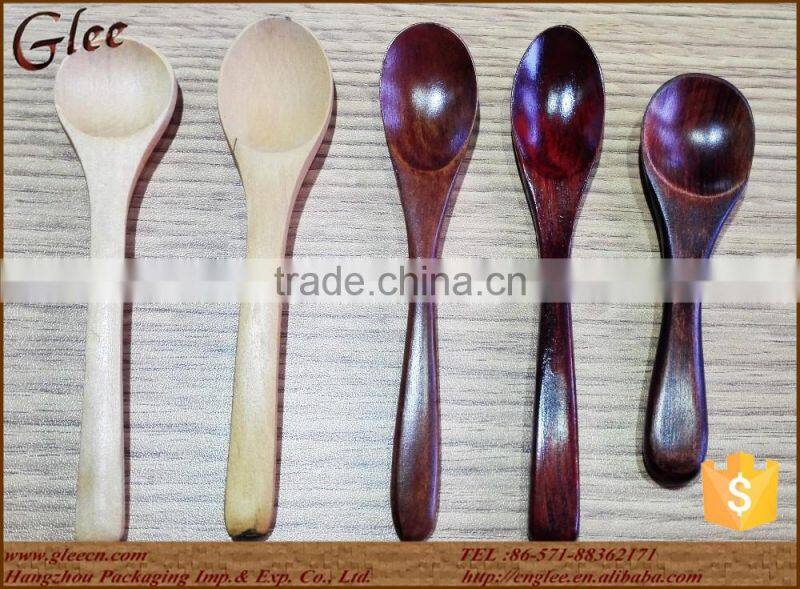 Sale promotion professional wooden coffee spoons/icecream wood spoon environmental