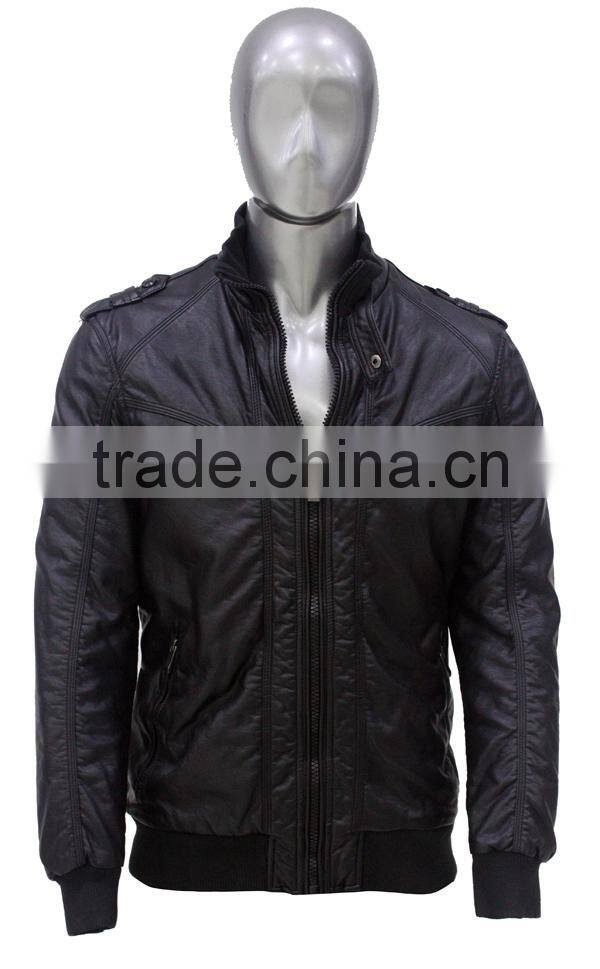 ALIKE PU leather jacket spring jacket man jacket