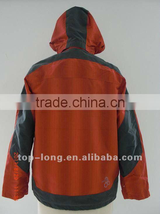 Men sportswear outdoor clothing brands with hood windproof waterproof