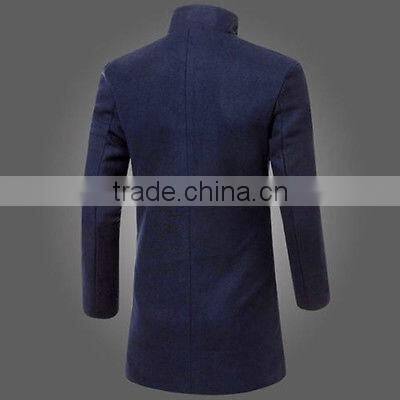 Customized newest winter wool coat men's jacket top dress coat
