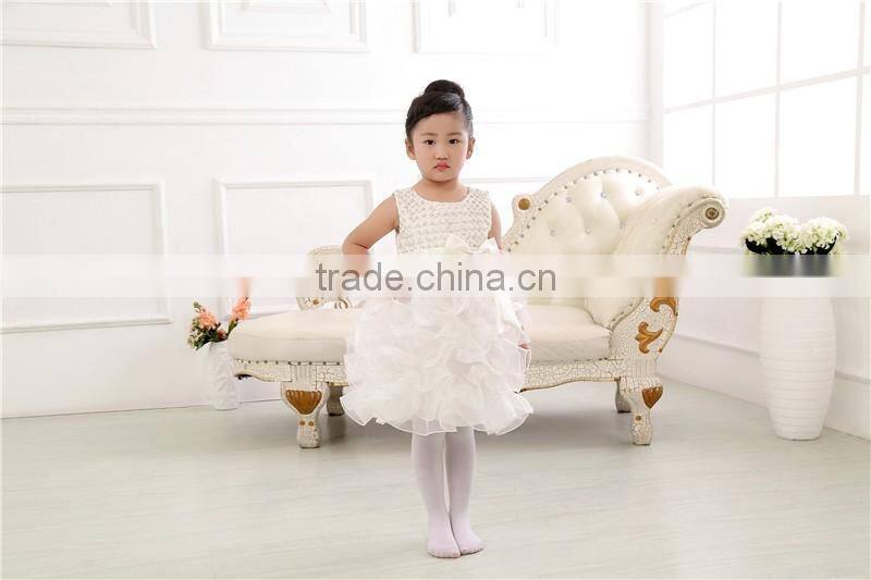 2017 hot sale kid floral dress Baby Girls Summer Dress