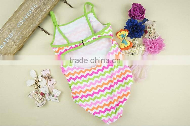 One Piece Summer Sleeveless Bathing Suit Summer Kids Bikini Girl Swimwear 2017