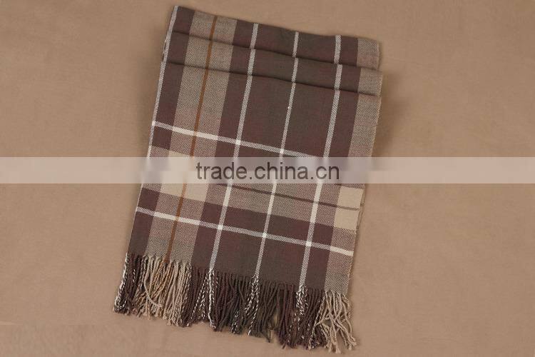2014 New fashion men winter cashmere scarf