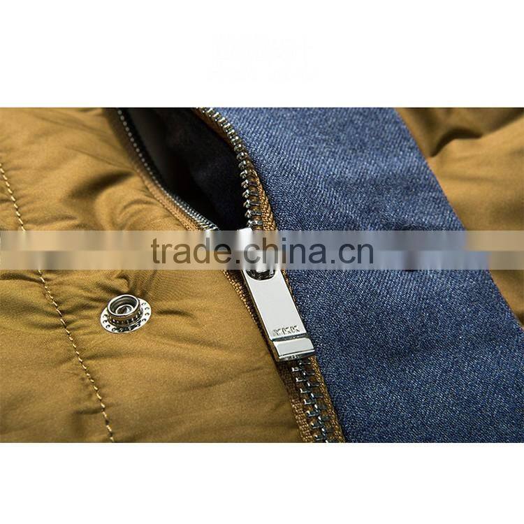 Factory Supplier Directly Soft Touch Stand Collar Leisure& Business Winter Men Padding Jacket