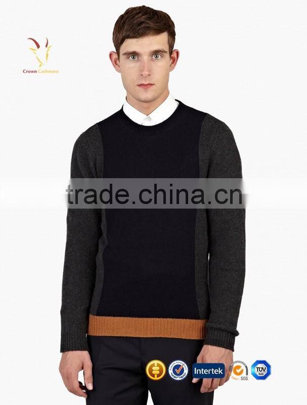 Lastest Knitted Mens Cashmere Wool Sweaters Mens Cashmere Jumpers