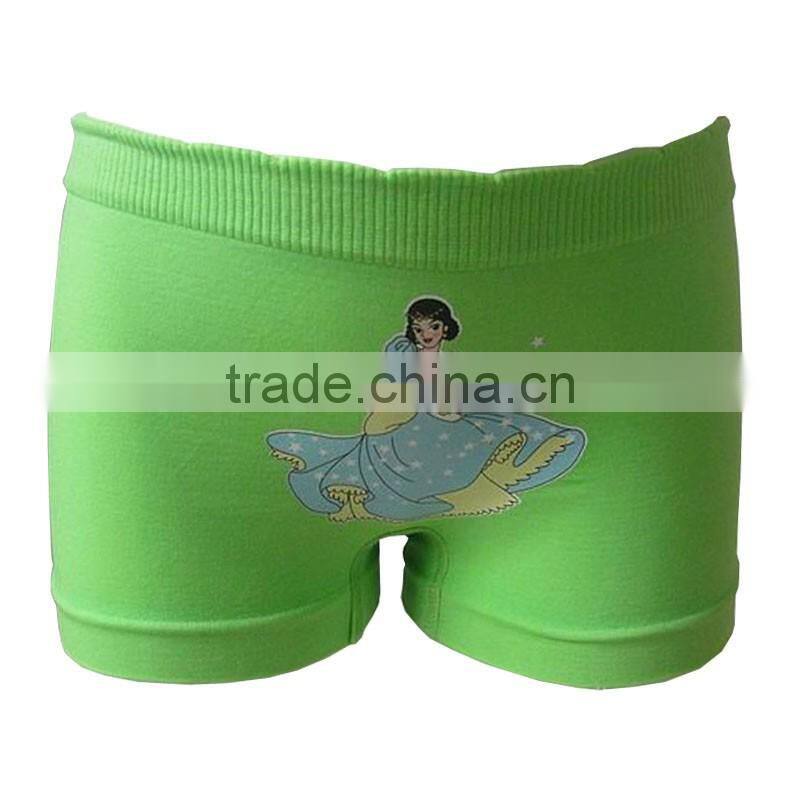 Hot sale cute teen girls underwear panties cheap kids seamless girls boxers shorts