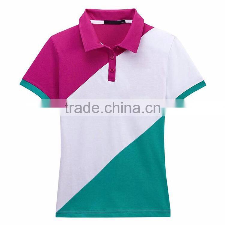 Dry fit custom china factory 95% polyester 5% spandex polo shirts