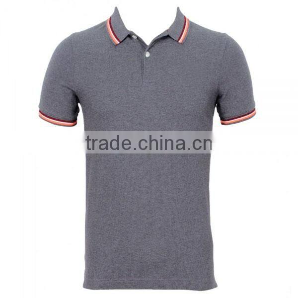 gray and orange color combination polo shirts on sale