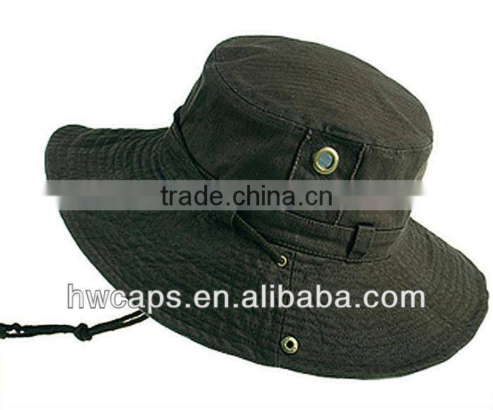 Hip hop custom mens bucket hat