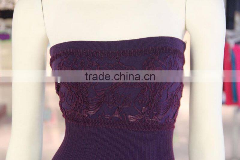 Lady Seamless Strapless Sexy Tube Tank Top