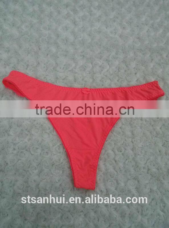 Newest style sexy lady underwear wholesale thong panties