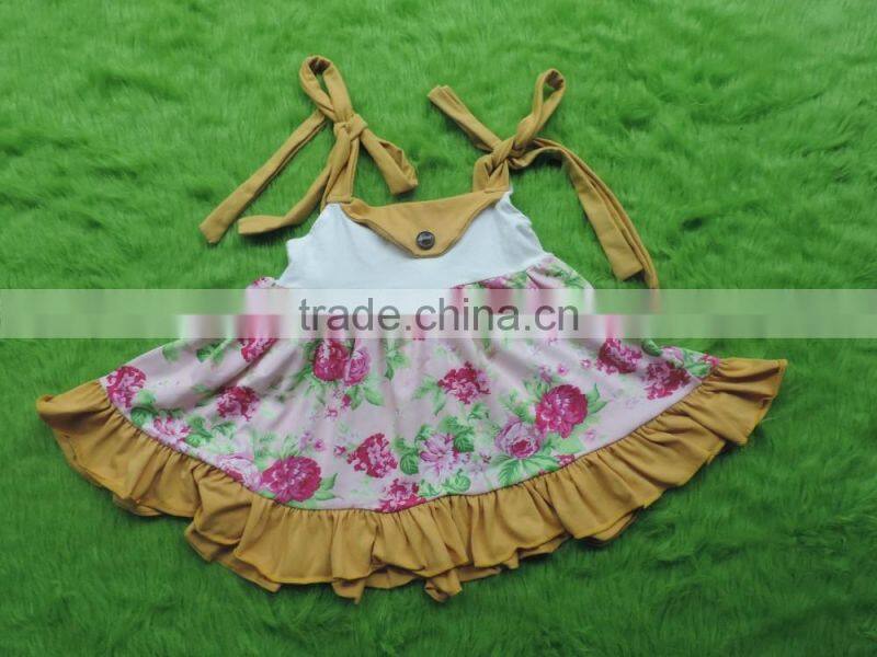baby frock design pictures 4th of july shits child baby floral shirt shoulder strap t-shirts