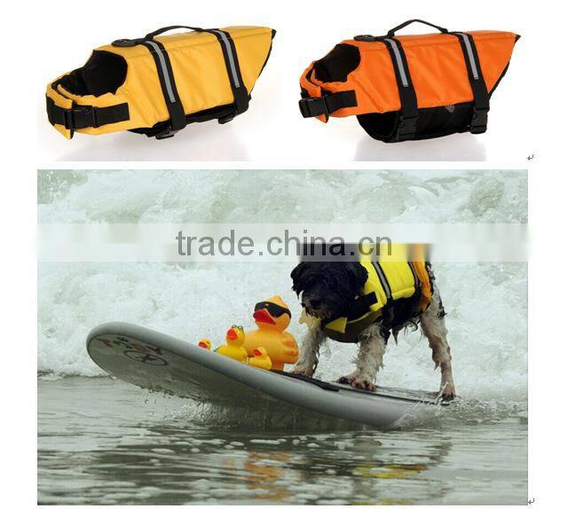 R1915H Factory wholse Dog Swim Suit Vest Safety Clothes Life jacket Pet Lifesaver