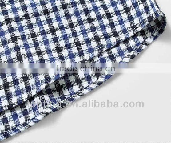 latest new design cotton plaids men shirts shirt manufacturer in China
