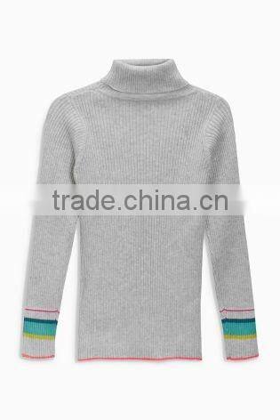 Winter Turtle Neck Sweater Design For Girl