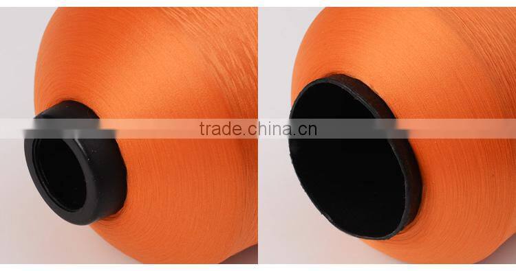 200D/1 100% Polyester Filament dyed textured yarn overlocking thread