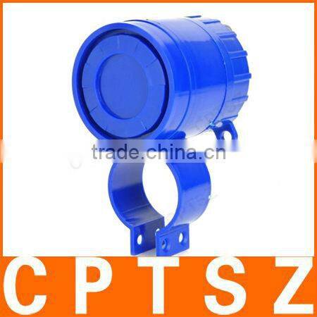 Blue Anti-Theft waterproof Bicycle Motorcycle Alarm Lock with 120 db audio alarm