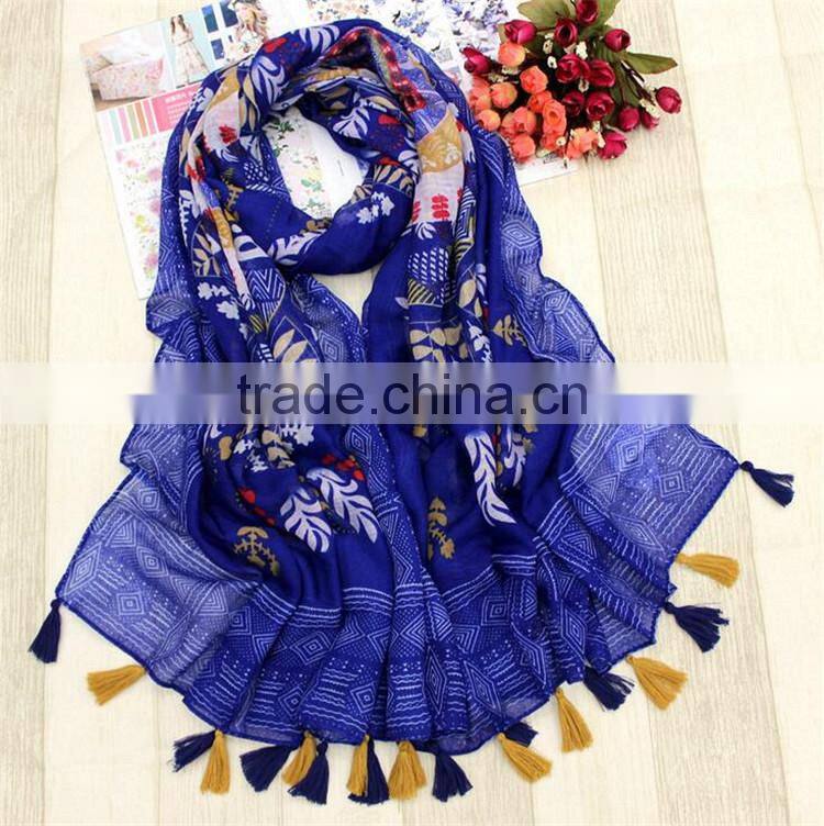 fashion custom lady scarf low MOQ 100pcs