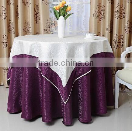 banquet antimacassar /table cloth with jacquard design