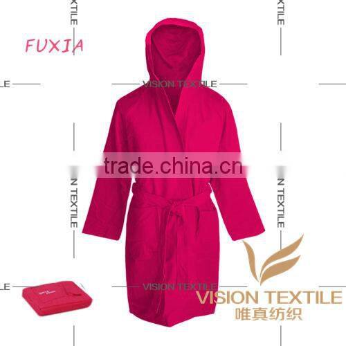 Microfiber Bathrobe With Bag