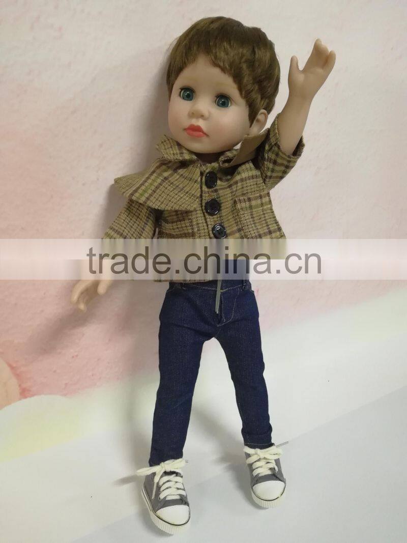 charming item full vinyl 18 inch doll supermarket