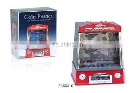 Coin pusher coin push machine kid arcade game toys