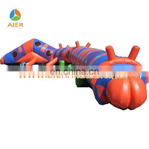 Kids caterpillar tunnel toy,inflatable caterpillar tunnel