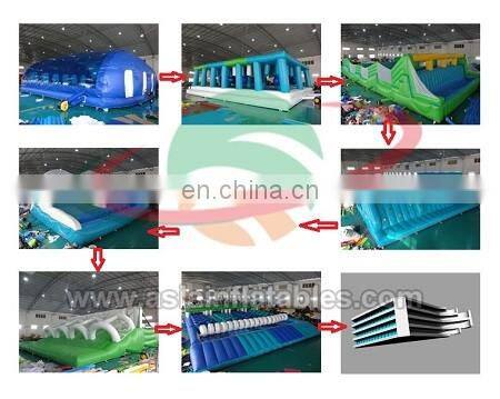 Outdoor playground Inflatable Obstacle Course Equipment / giant Inflatable Obstacle Course