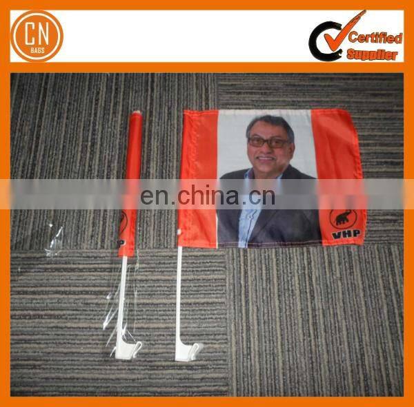 Cheap Polyester Custom Hand Flag For Outdoor Sports Game