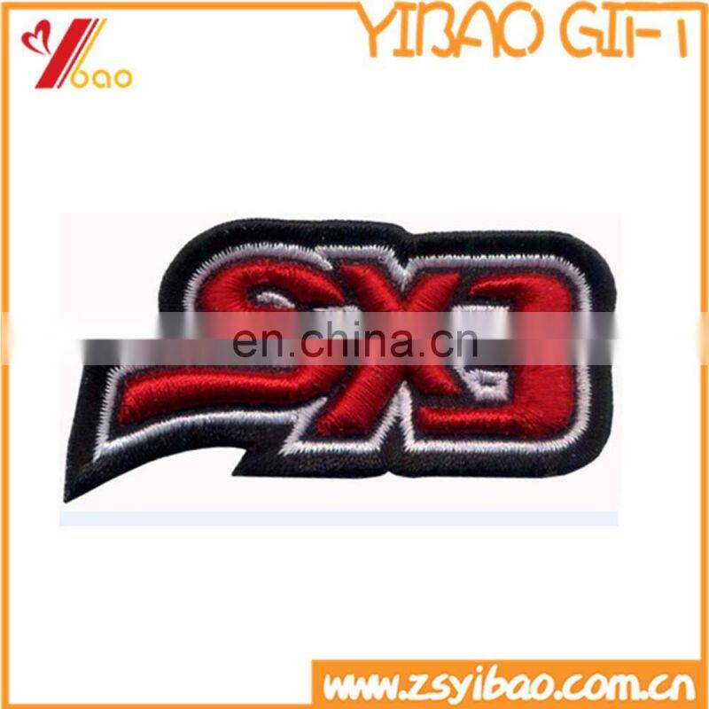 vivid figure design embrodery patch with iron on back