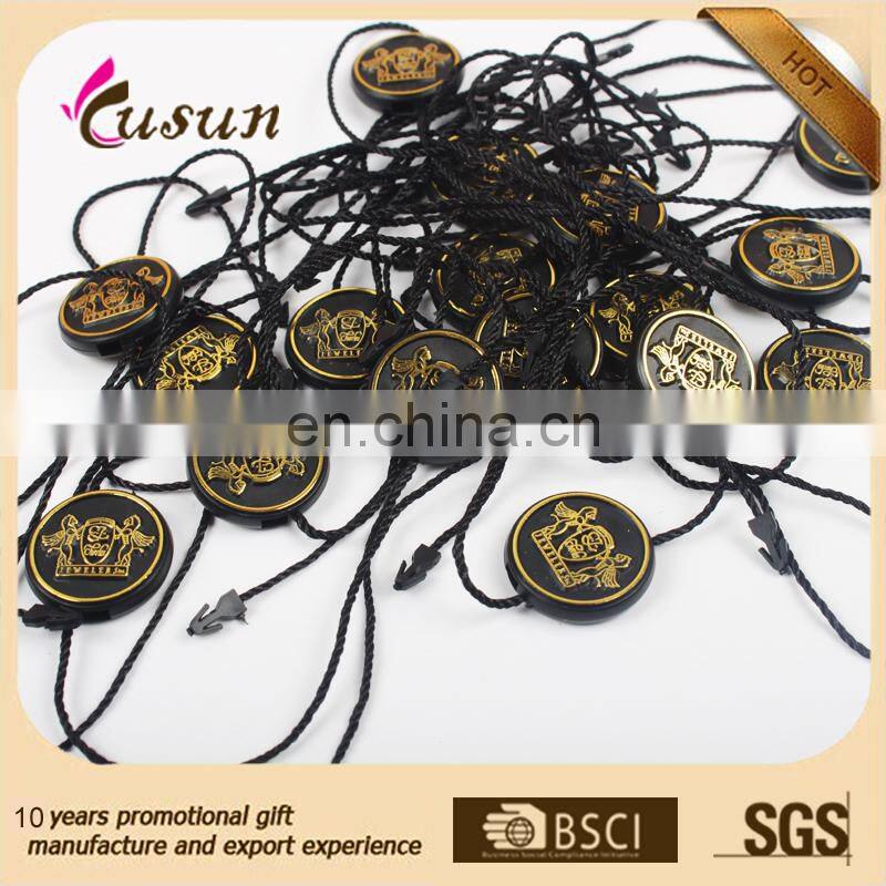 Plastic Hanging Tablet for handbags, Granule for hangtag
