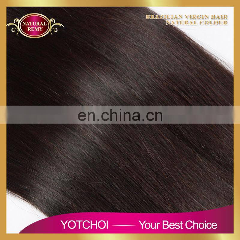 Wholesale Price Remy Virgin Unprocessed Natural Human Hair Extension,Brazilian Human Hair Extension