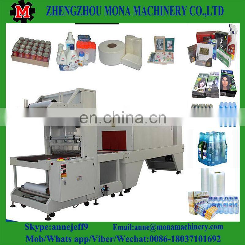 Plastic Film Shrink Packing Machine For Beverage Bottle/wrap packaging machine