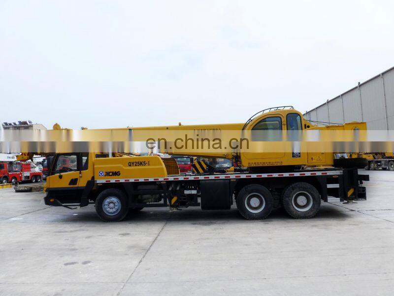 Official Manufacturer 25Ton QY25 telescopic boom truck crane for sale