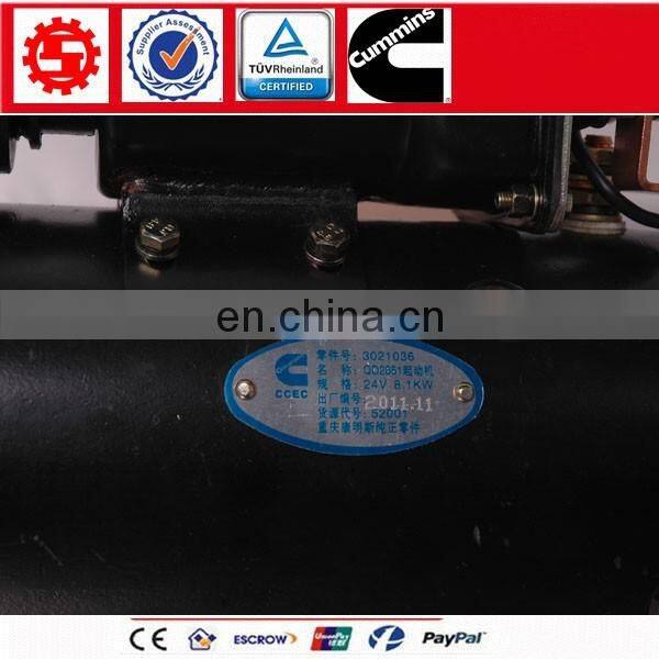 NT855 N14 diesel engine motor Starting 3021036 4078512 3021036 5284083