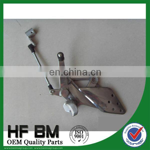 Motorcycle and e-bike foot rest, aluminium metal footrest, universal pedal