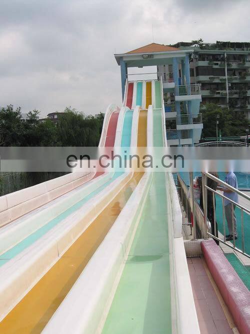 New design commercial water slide+build a water park game fiberglass for waterslide