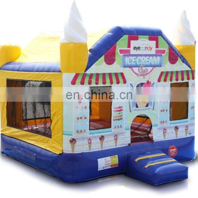 Garden party floating inflatable water bouncy castle for kids