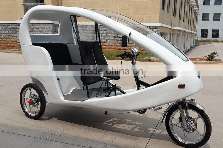 Travelling electric rickshaw for passenger