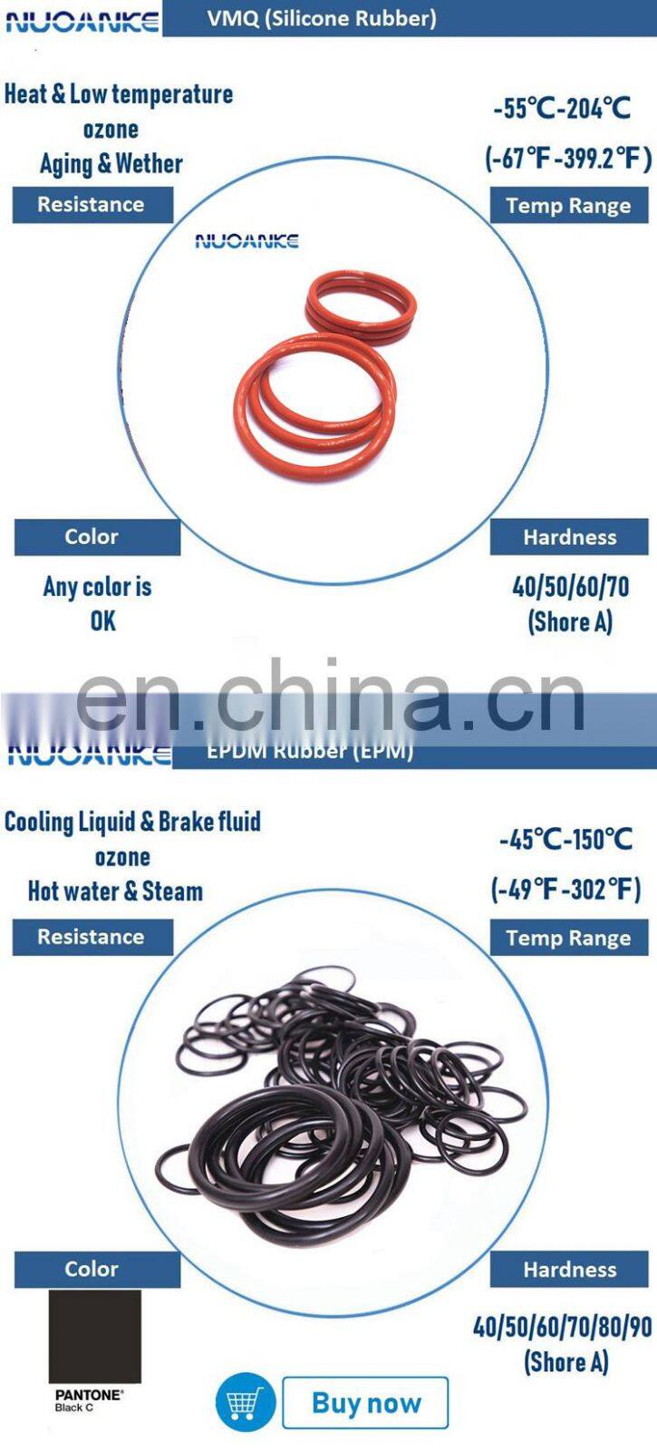 Cheap O-rings Rubber O-ring Flat Washers/Gaskets AS568 Standard Rubber O-ring